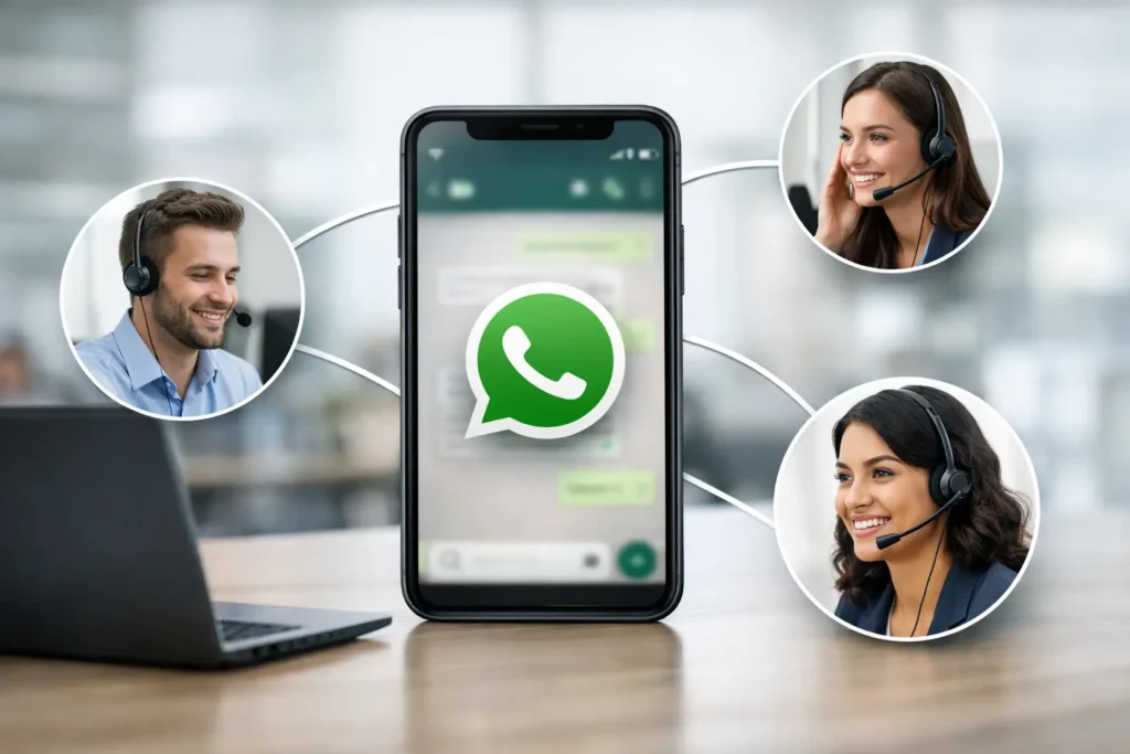 Como dividir atendentes no WhatsApp