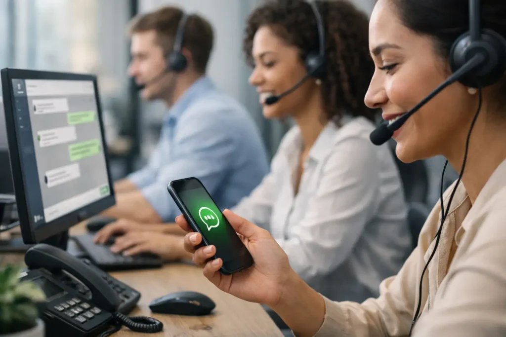WhatsApp para equipe de atendimento funciona?