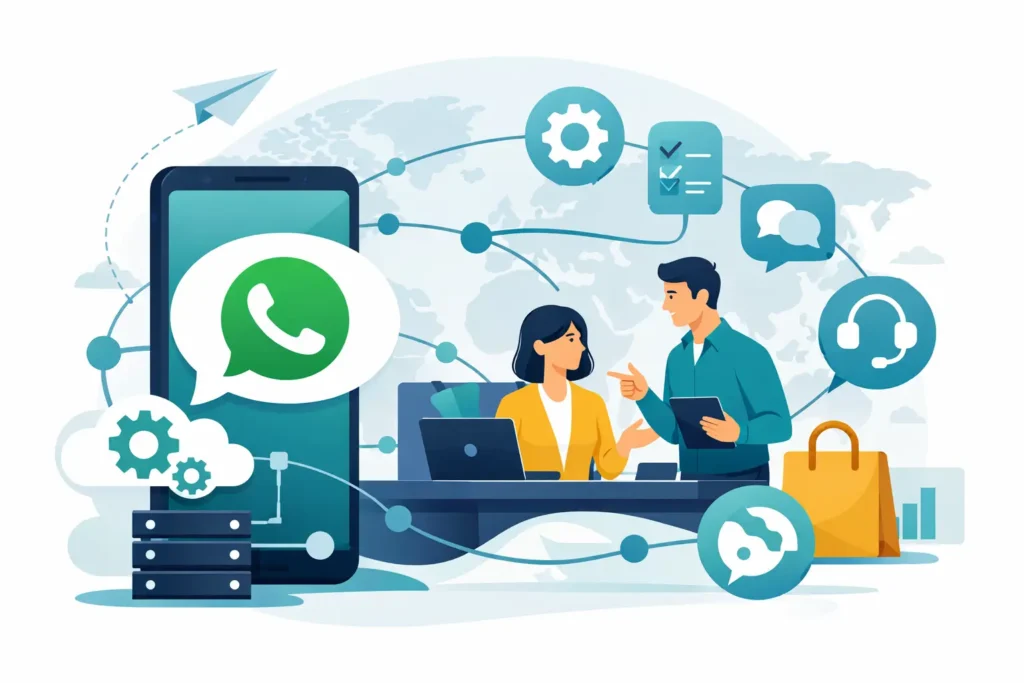 API de WhatsApp para empresas na prática