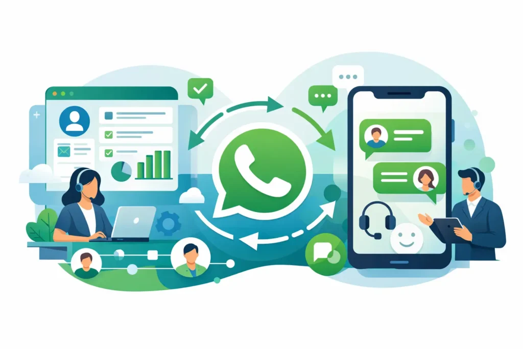 CRM WhatsApp atendimento que organiza a operação
