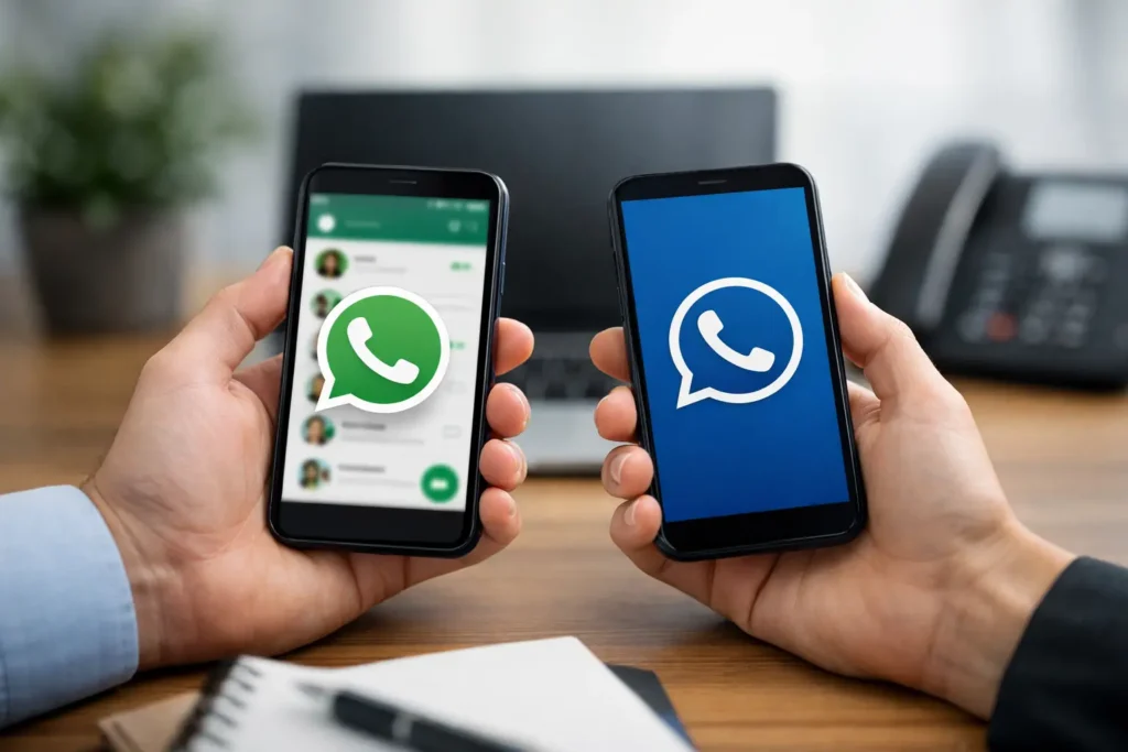 WhatsApp compartilhado ou número separado?