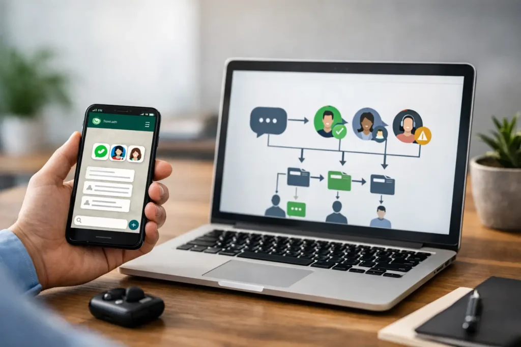 Como automatizar triagem no WhatsApp