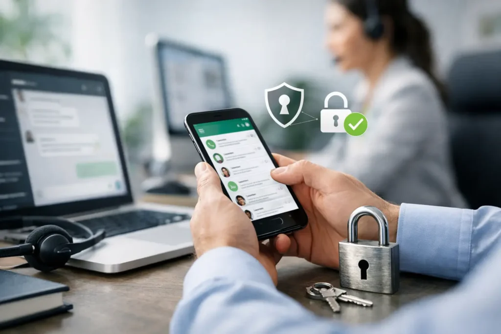 Controle de acesso no atendimento via WhatsApp