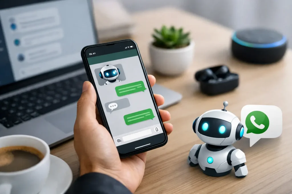 Guia de chatbot com IA para atender no WhatsApp