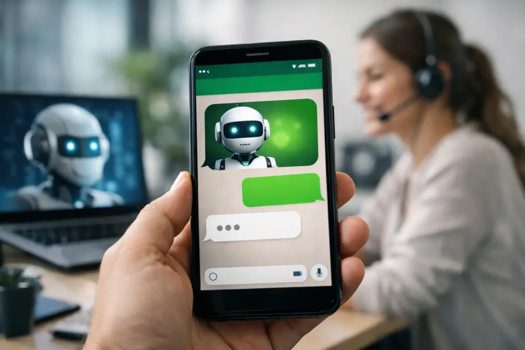 IA responde clientes no WhatsApp com controle