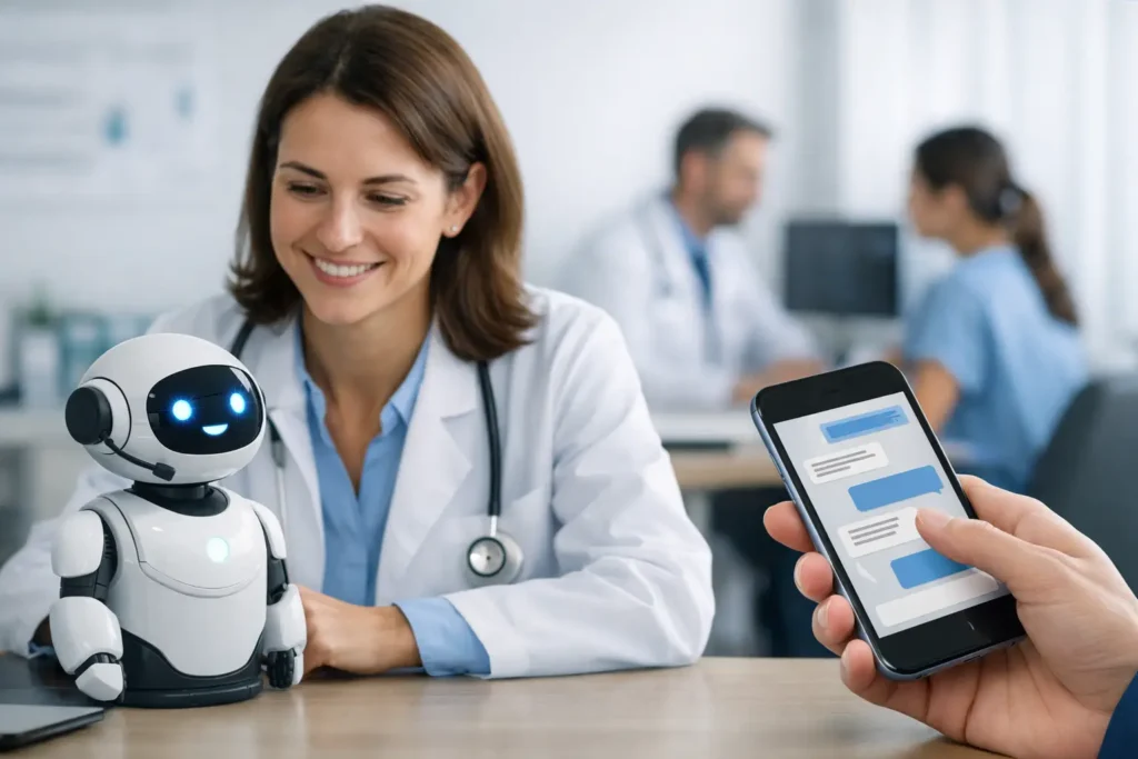 Caso de uso de chatbot em clínicas: 6 aplicações