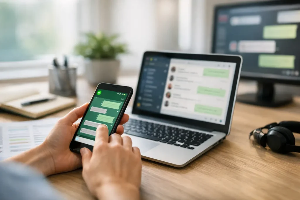 Como registrar histórico de atendimento no WhatsApp